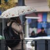 Las fuertes lluvias en la Ciudad de México no cesan pese a las altas temperaturas.