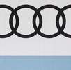 logotipo de los cuatro aros de audi en la planta ubicada en Puebla