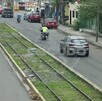 La heroica acción quedó evidenciada a través de la cámara de videovigilancia del tránsito