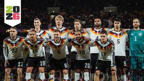 Selección de Alemania durante las eliminatorias rumbo al Mundial 2026, enfrentando a Eslovaquia en noviembre del 2025.