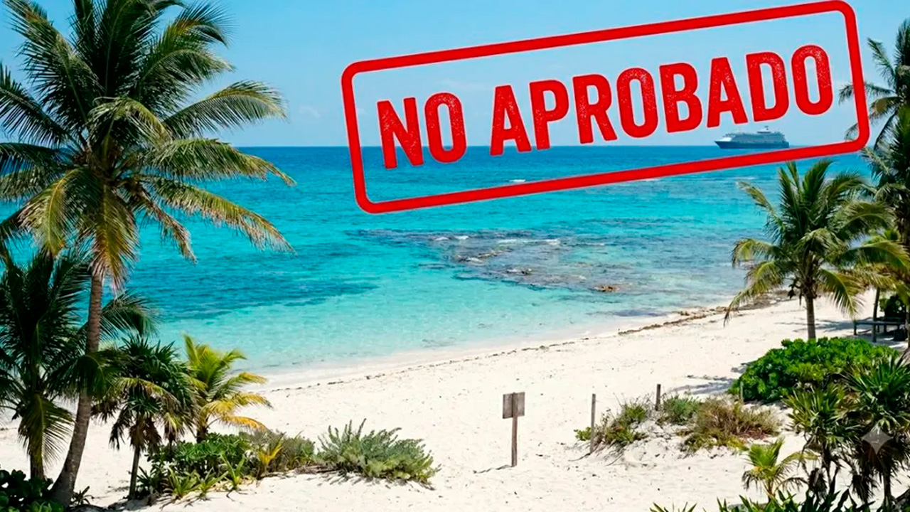 Alicia Bárcena anunció que Semarnat no aprobará el proyecto “Perfect Day” de Royal Caribbean en Mahahual, Quintana Roo.