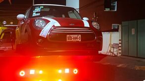 La Fiscalía General del Estado recuperó el Mini Cooper en el que presuntamente sacaron a Blanca Adriana de la clínica Detox.