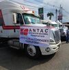 Integrantes de ANTAC bloquean con sus unidades de carga las principales casetas y autopistas de ingreso a la Ciudad de México