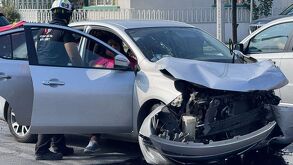 daño en carro tras choque automovilistico