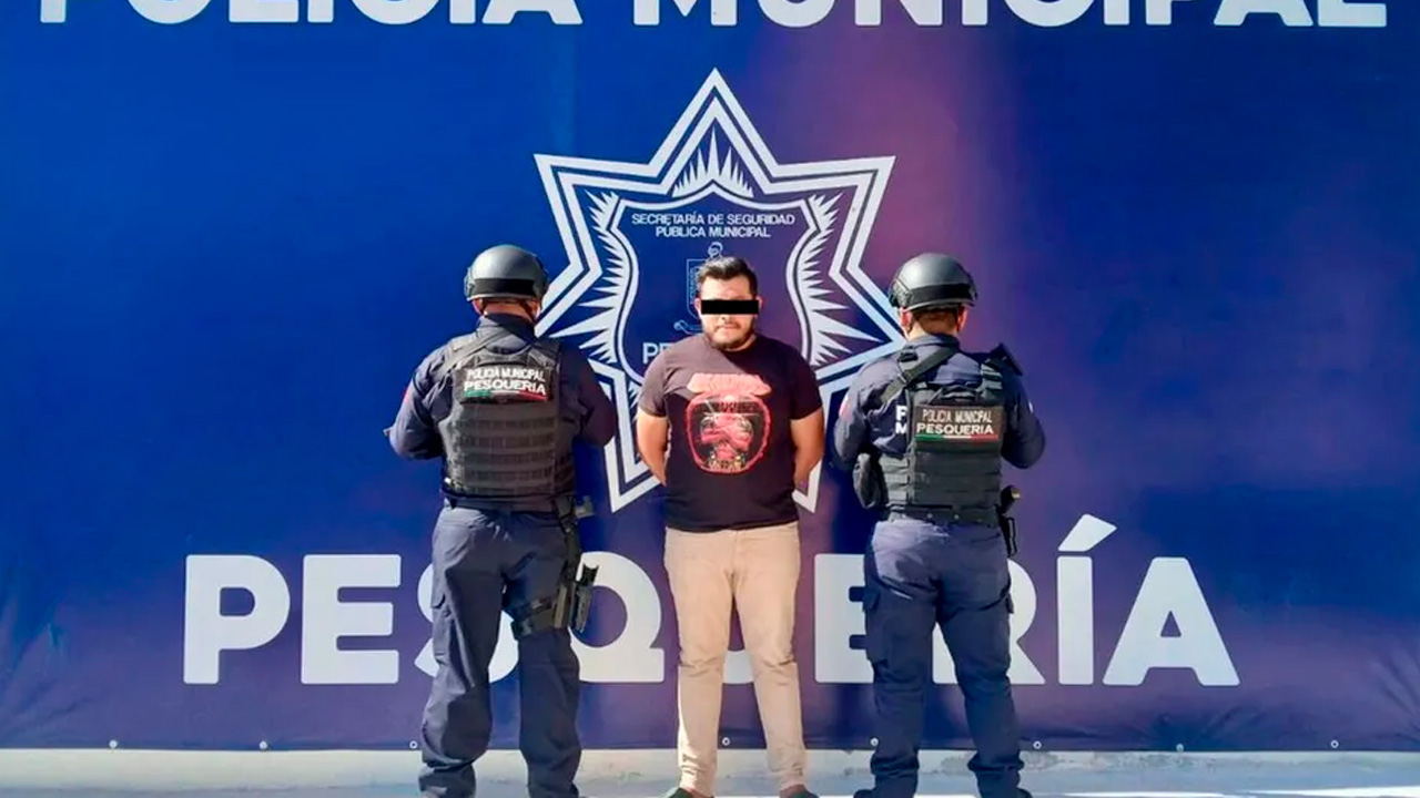 Un hombre fue detenido en Pesquería luego de presuntamente intentar incendiar una vivienda utilizando un tanque de gas abierto.