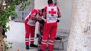 Mujer golpeada en colonia El Arenal.