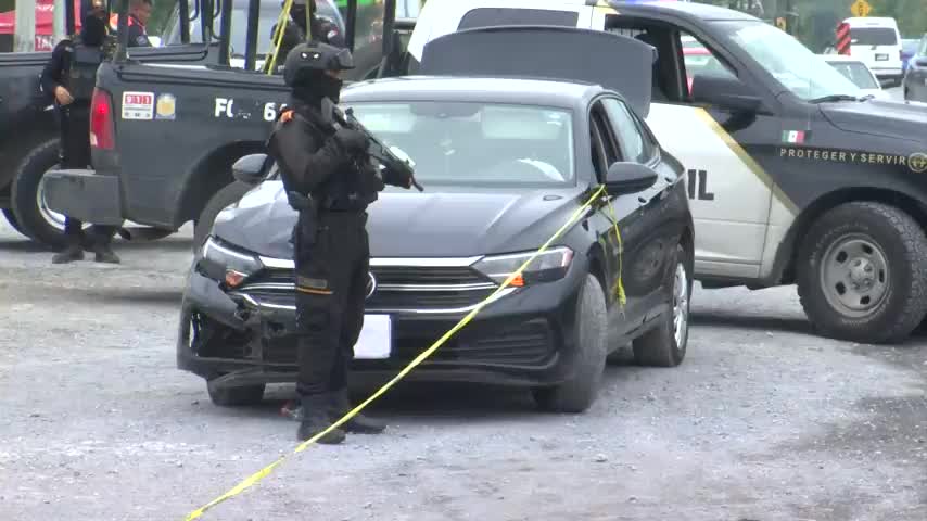 Dos hombres fueron detenidos tras una persecución en la carretera a San Roque, en Juárez.