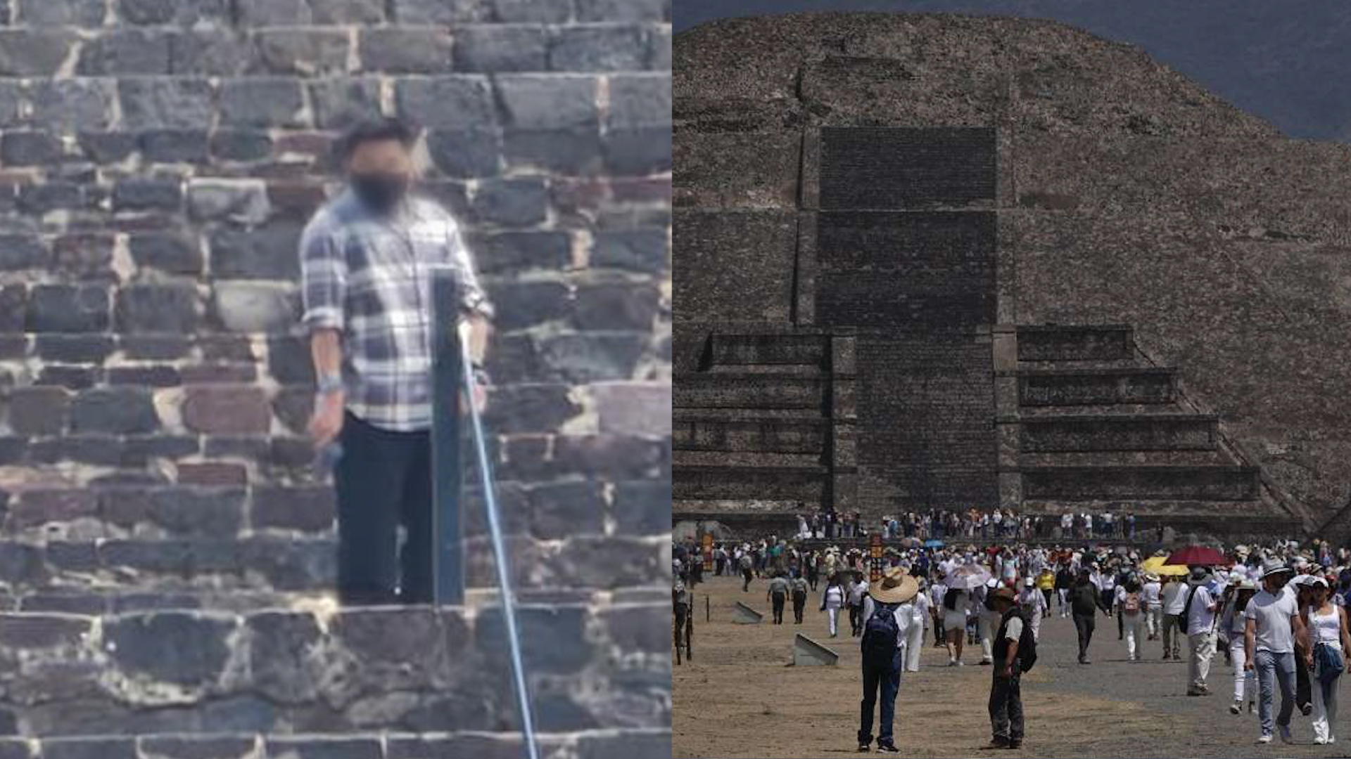 A un mes del ataque en la Pirámide de la Luna, Teotihuacán refuerza seguridad con filtros. Comerciantes piden al turismo regresar tras desplome de ventas.