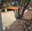 Pileta o bebedero utilizado para calcinar restos humanos en Lagos de Moreno, Jalisco