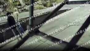 Los Chales disparando contra ‘El Pitufo’ en calles de Tlalnepantla.