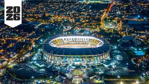 Estadio Ciudad de México alrededor de casas