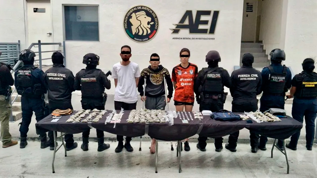 Elementos de Fuerza Civil y Policía de Guadalupe detuvieron a tres presuntos generadores de violencia.