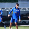 Juan Brunetta en entrenamiento con Tigres