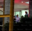 Imagen de captura de José Lobatón afuera de hospital en Monterrey.