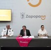 Juan José Frangie presentando programa
