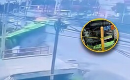 El accidente dejó como saldo al menos 3 personas lesionadas