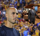 Guido Pizarro durante un partido con Club Tigres .