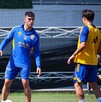 Juan Brunetta en entrenamiento con Tigres