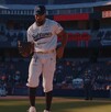 Jugador de Sultanes de Monterrey en un partido.