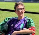Alberto García, conocido como ‘Beto’, un regiomontano que forma parte de Tigres PowerChair.