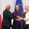 Sheinbaum firman el Acuerdo Global Modernizado con la Unión Europea.