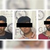 Imágenes de miembros de La Mayiza detenidos y con los ojos censurados por un recuadro negro en Colima