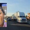 De acuerdo con el testimonio del joven ganadero, sujetos armados interceptaron la unidad y dispararon con armas largas en repetidas ocasiones.