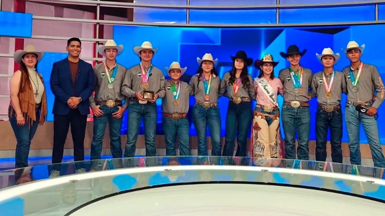 La delegación de Nuevo León se coronó campeona nacional de rodeo en la Olimpiada CONADE tras conquistar 12 medallas.