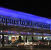 Vista por fuera del Aeropuerto Internacional de Guadalajara