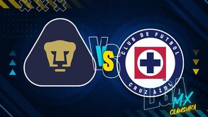 Pumas y Cruz Azul definen al campeón de la Liga MX en la vuelta.