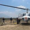 PC rescate a hombre en helicoptero en Cerro de la Mota