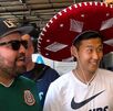 Heung-Min Son utilizando un sombrero de mariachi cuando jugaba en el Tottenham.