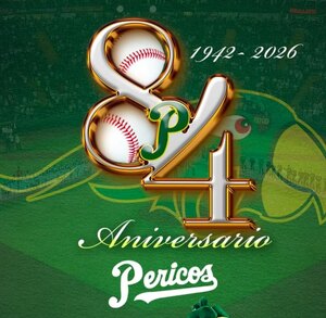 poster del 84 aniversario de pericos de puebla