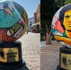 Querétaro se une a la fiesta mundialista que envuelve a todo el país con una galería de arte dirigida al deporte.