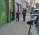 Asalto a tiendas 3B durante la madrugada de este lunes en la colonia Guadalupe Hidalgo.