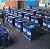 Contenedores de sustancias químicas en aduana de Manzanillo