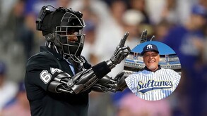 Henry Blanco hanbló sobre el Umpire Robot en el partido de Sultanes.