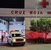 Cruz Roja de Torreón, donde se atendió a un motociclista que perdió un dedo tras un accidente.