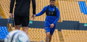 André-Pierre Gignac entrenando con Tigres.