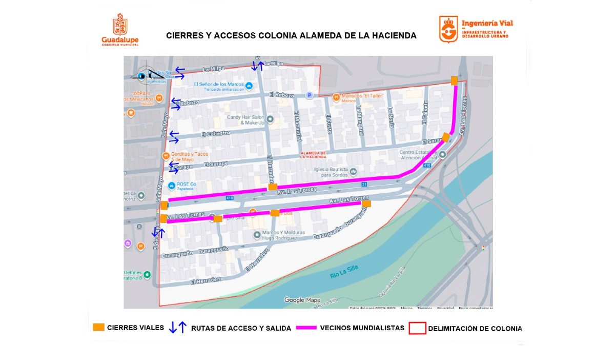 El municipio explicó cómo operarán los cierres viales y accesos para vecinos cerca del Estadio Monterrey durante el Mundial 2026.