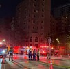 El conato de incendio se registró en el décimo piso del inmueble
