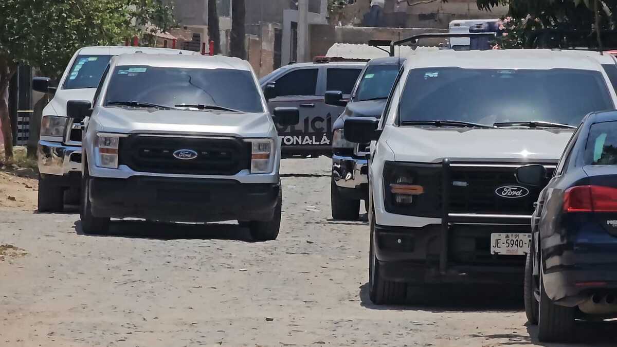 Camioneta de policía de Tonalá