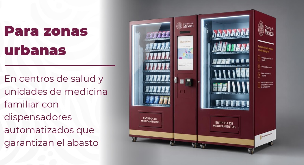 Dispensadores de medicamentos Secretaría de Salud