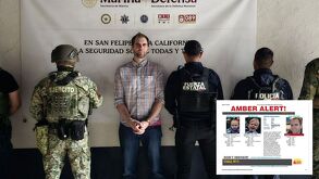 Hombre detenido en Baja california por secuestro de sus hijos, alerta Amber de los menores