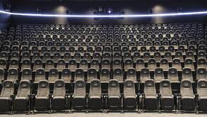 Una sala de cine que se encuentra en la Cineteca de la UdG