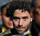 César Huerta en una concentración con la Selección Mexicana.