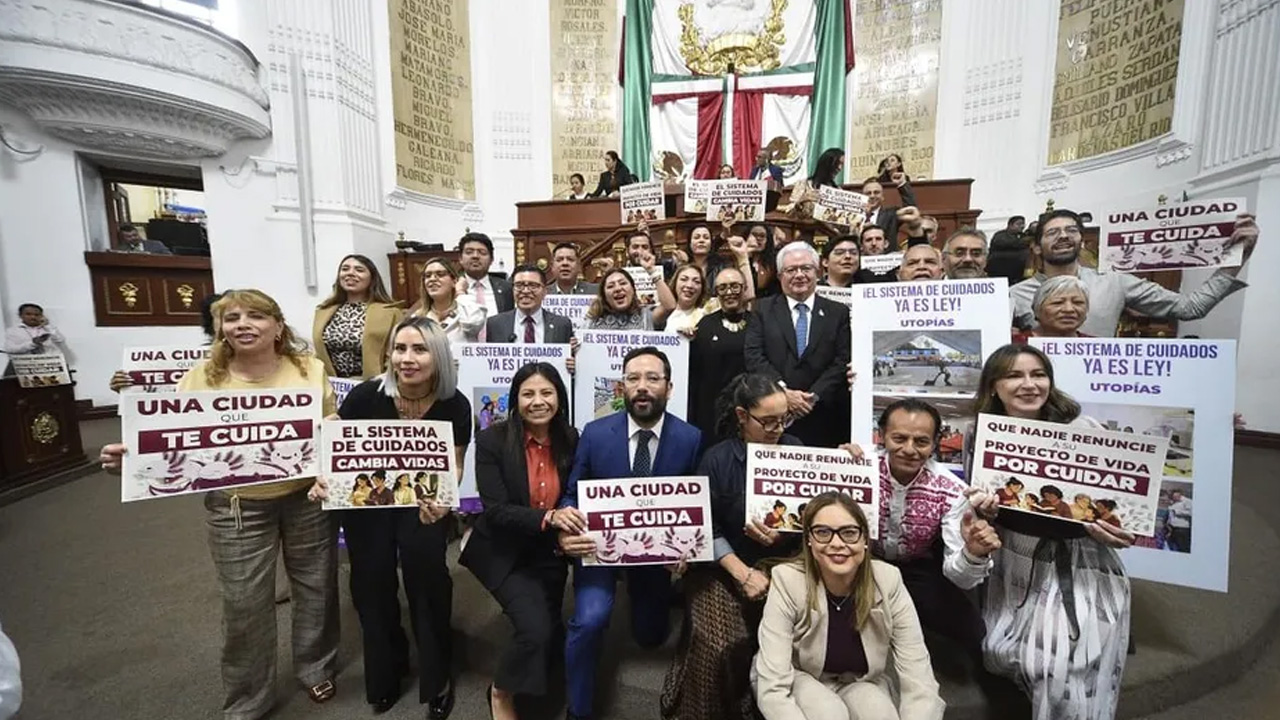 El Congreso de la Ciudad de México aprobó la Ley del Sistema de Cuidados, que reconoce el derecho al cuidado y establece servicios gratuitos.