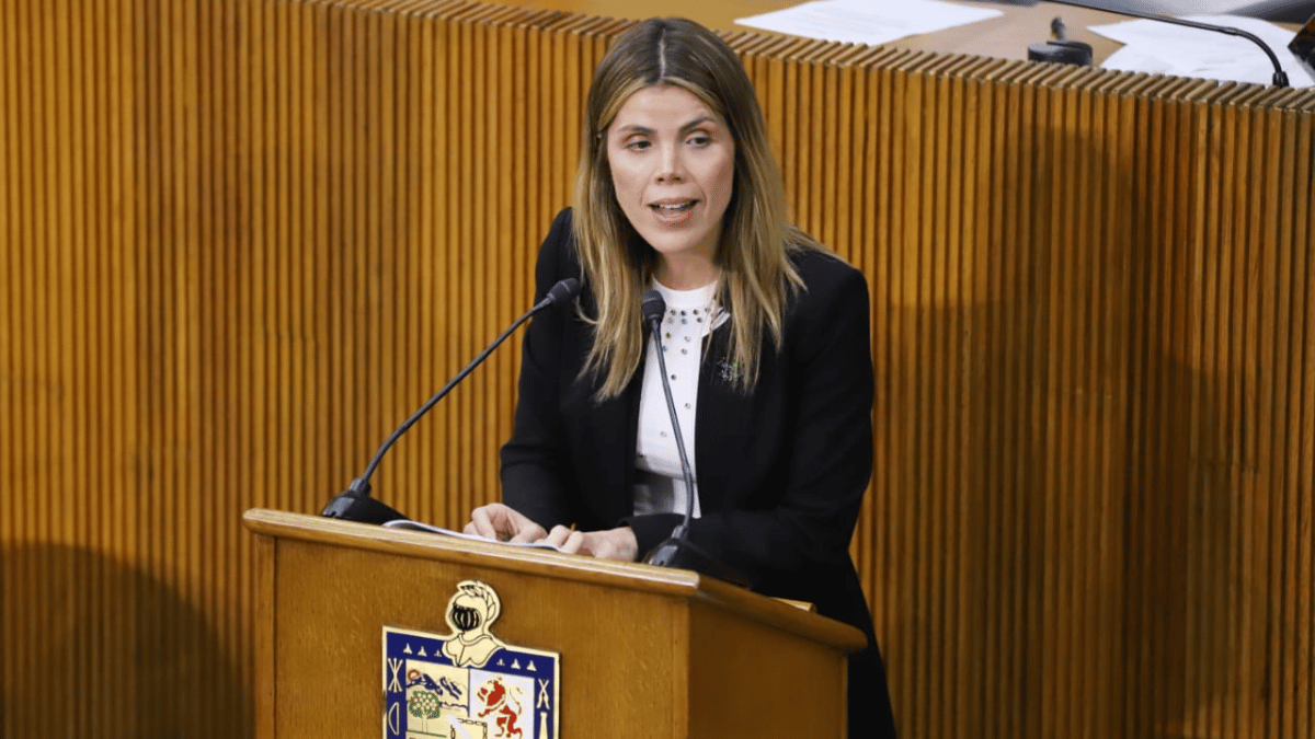 La cámara de diputados del Estado de Nuevo León analizan acciones de Ulises Carlin Secretario no oficial de Finanzas y Tesorero estatal.