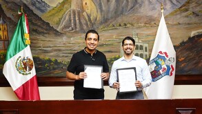 Santa Catarina cedió un inmueble al SNTE Sección 50 para crear un centro infantil para hijos de maestros.