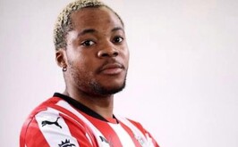 Victor Udoh, joven futbolista que murió por envenenamiento en Nigeria.